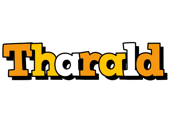 Tharald cartoon logo