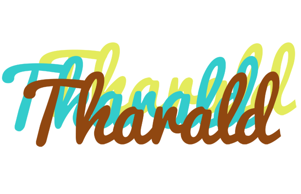 Tharald cupcake logo