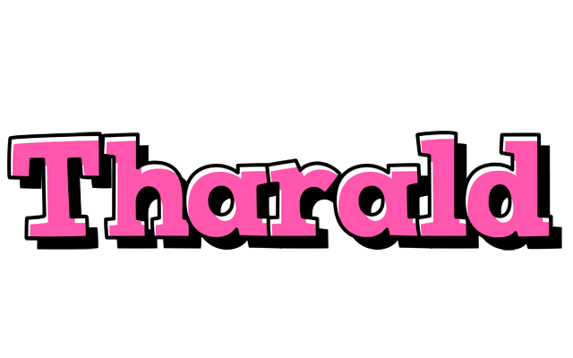 Tharald girlish logo
