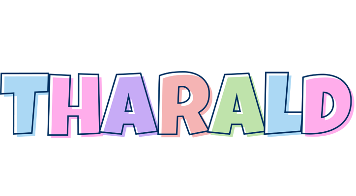 Tharald pastel logo