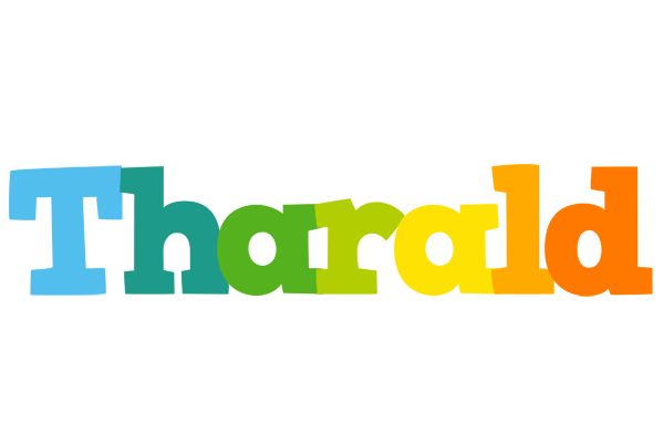 Tharald rainbows logo