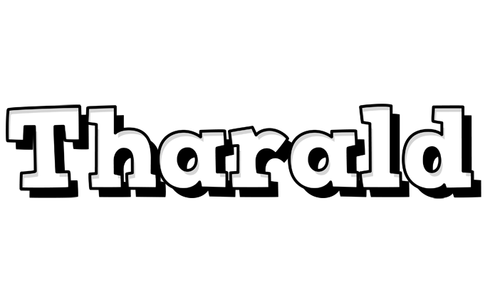 Tharald snowing logo