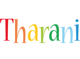 Tharani birthday logo