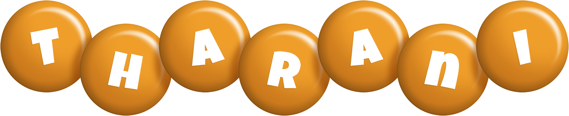 Tharani candy-orange logo