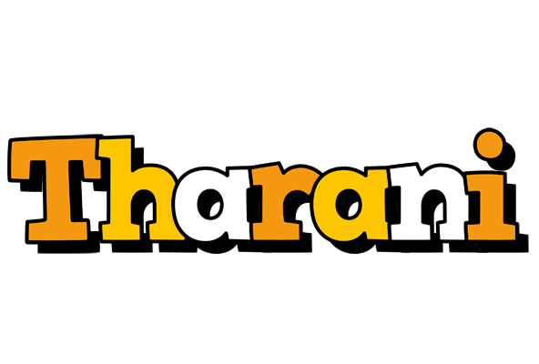 Tharani cartoon logo