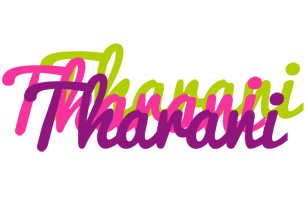 Tharani flowers logo