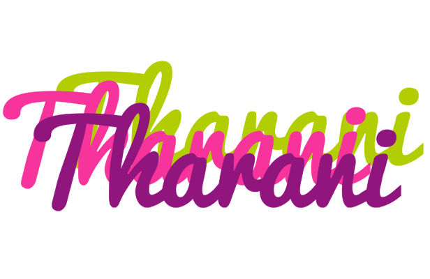 Tharani flowers logo