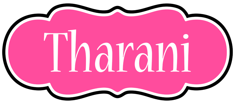 Tharani invitation logo