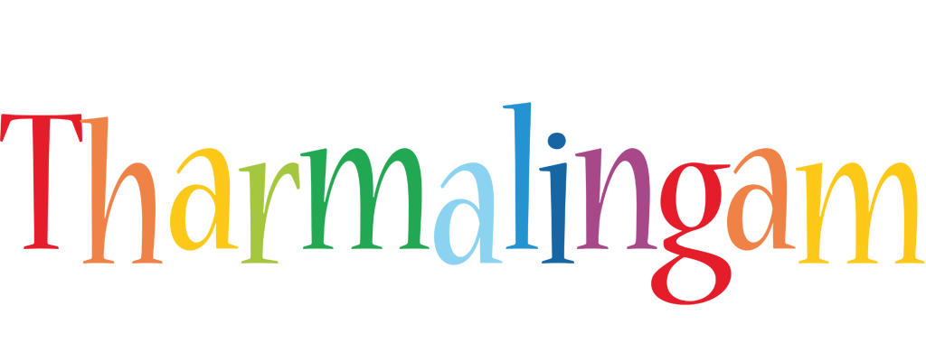 Tharmalingam birthday logo