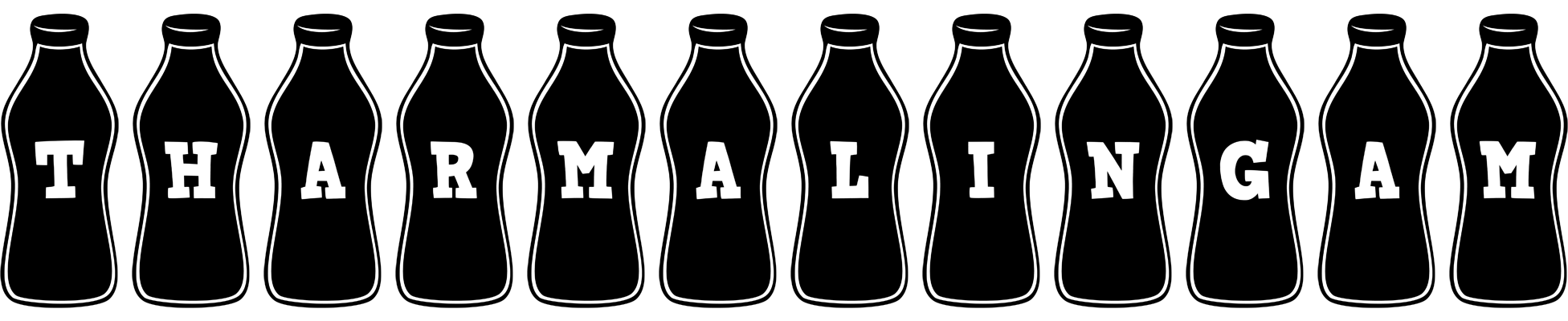 Tharmalingam bottle logo