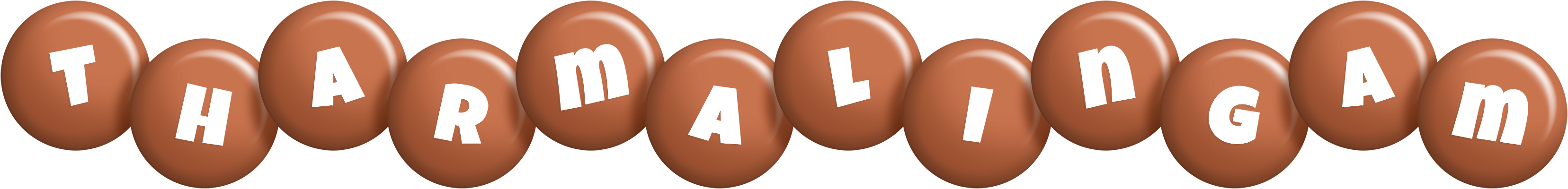 Tharmalingam candy-brown logo