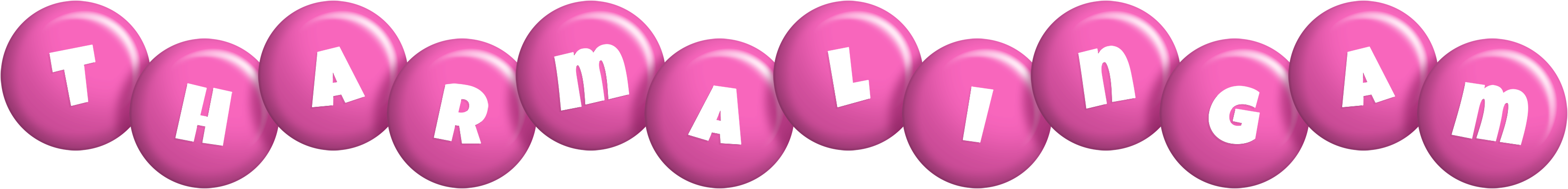 Tharmalingam candy-pink logo