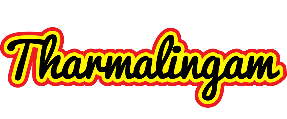 Tharmalingam flaming logo