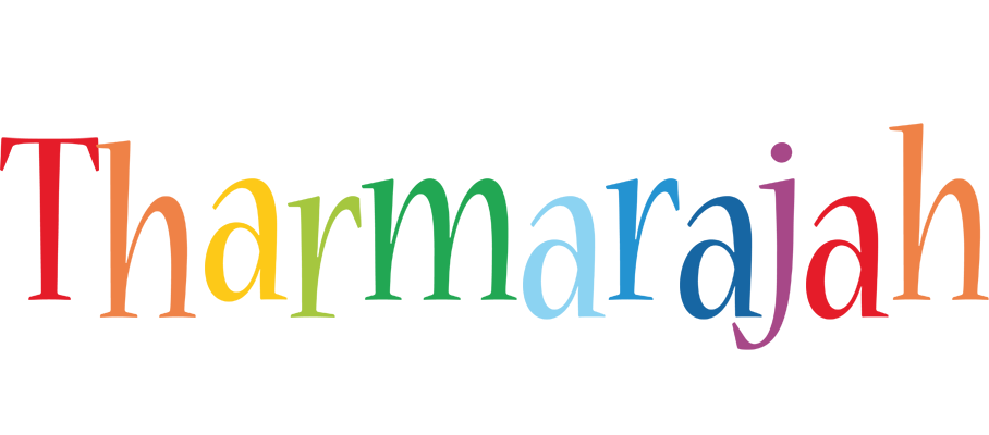 Tharmarajah birthday logo
