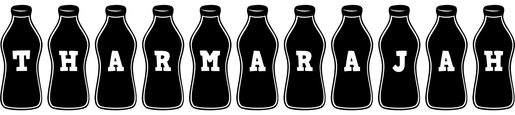 Tharmarajah bottle logo