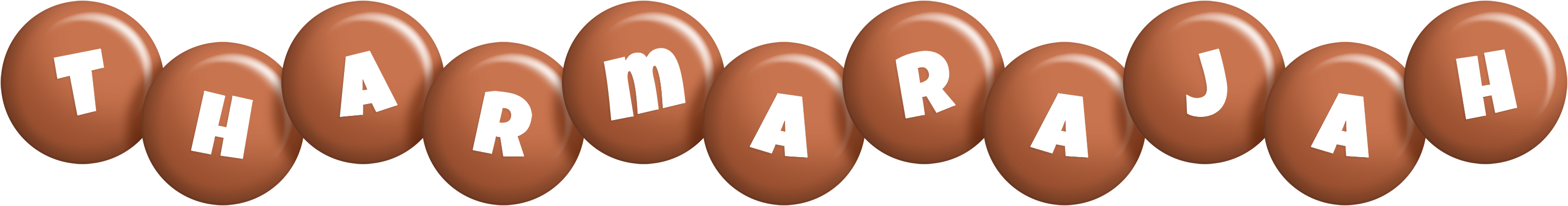 Tharmarajah candy-brown logo