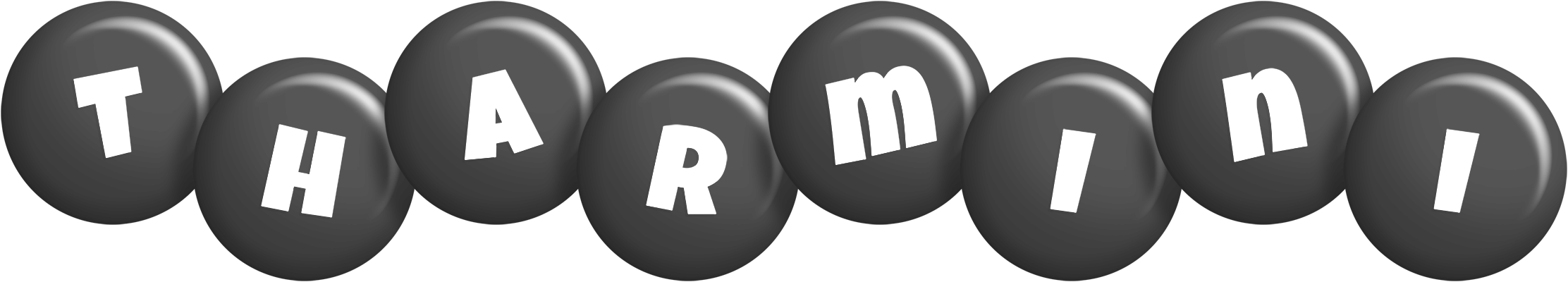 Tharmini candy-black logo