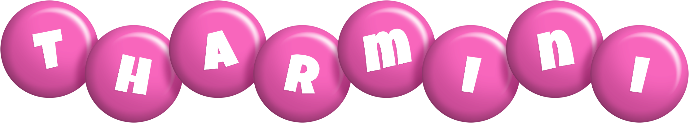 Tharmini candy-pink logo