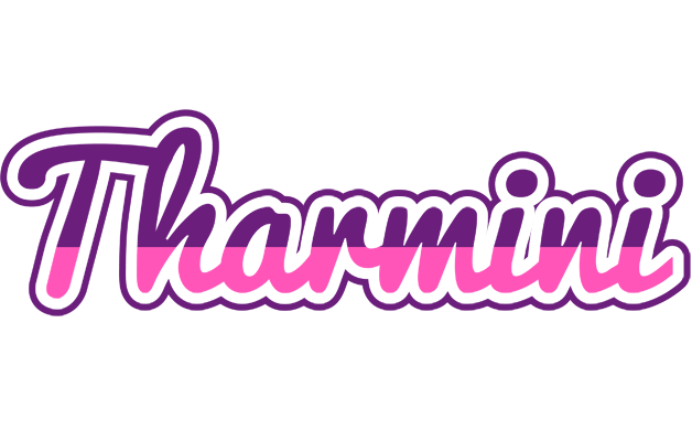 Tharmini cheerful logo