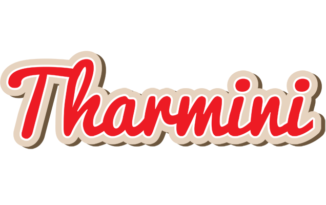 Tharmini chocolate logo