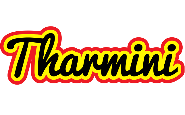 Tharmini flaming logo