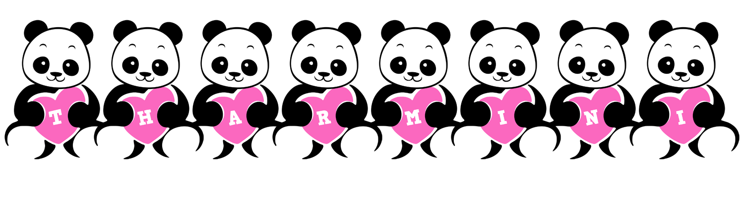 Tharmini love-panda logo