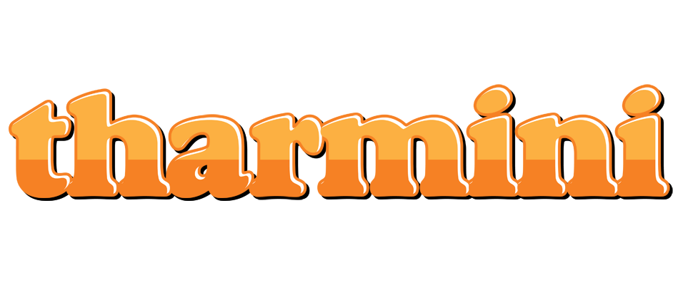 Tharmini orange logo