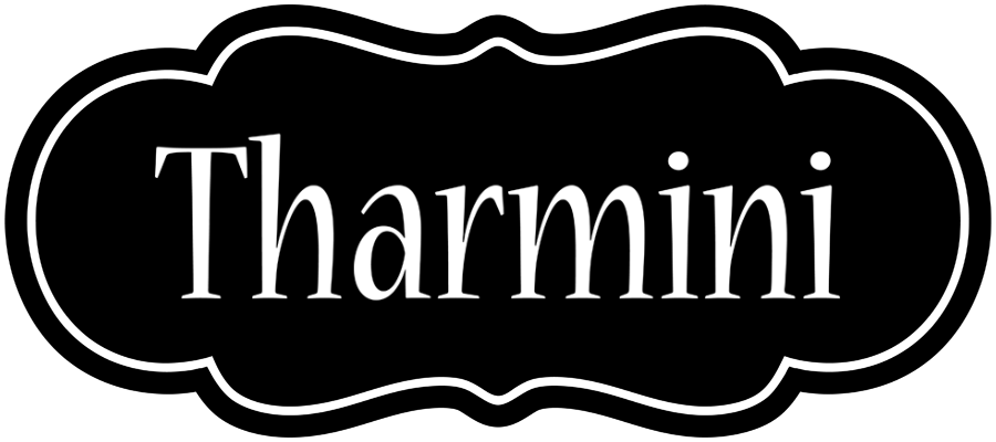 Tharmini welcome logo