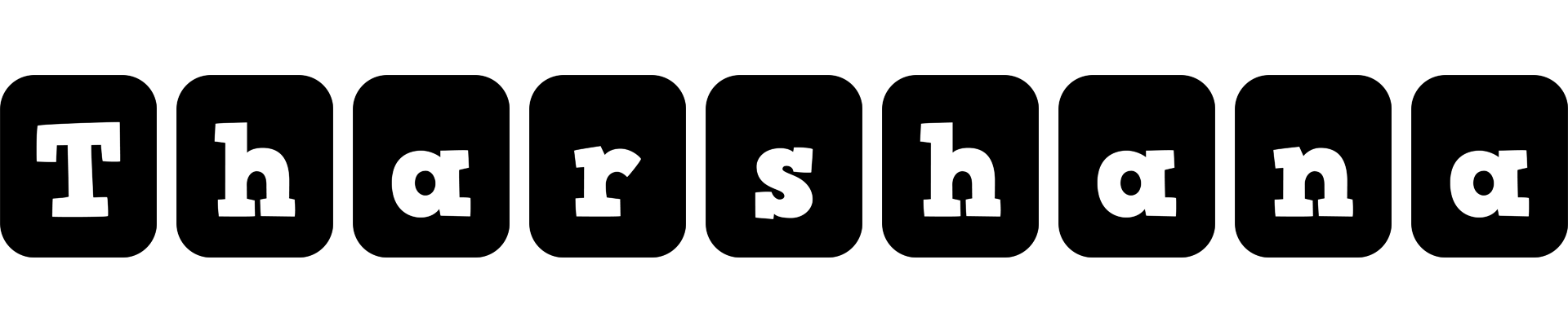 Tharshana box logo