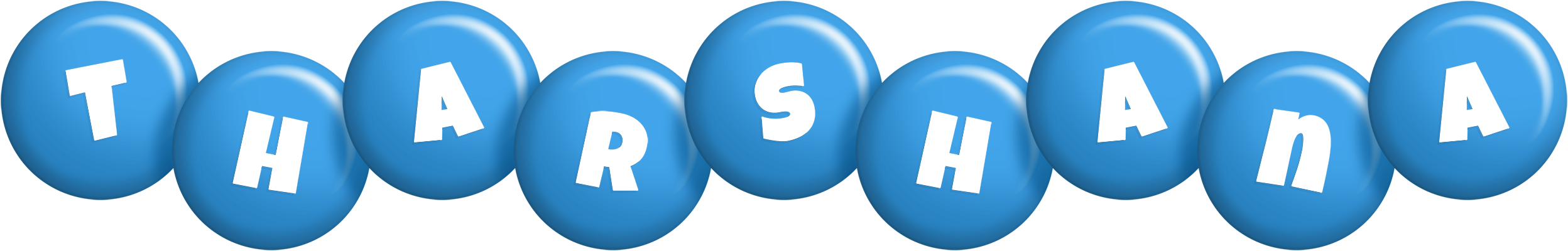 Tharshana candy-blue logo
