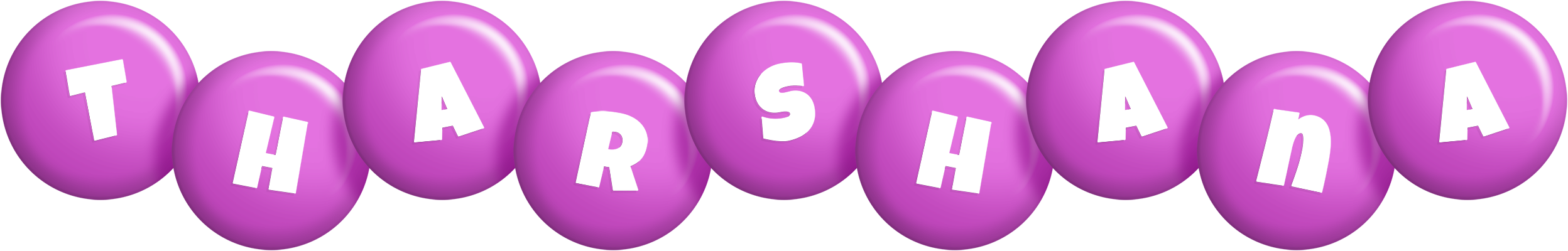 Tharshana candy-purple logo