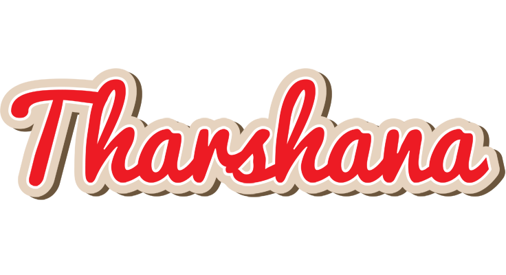Tharshana chocolate logo