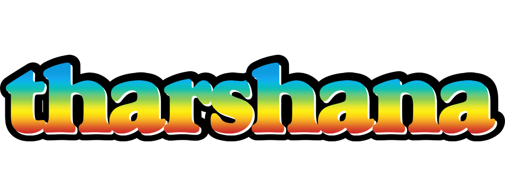Tharshana color logo