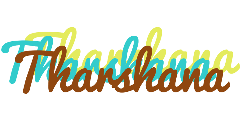 Tharshana cupcake logo