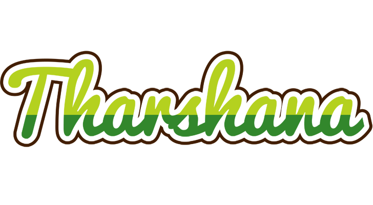 Tharshana golfing logo