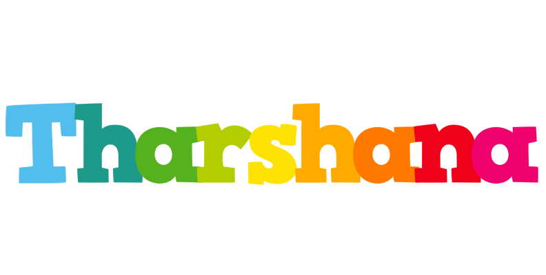 Tharshana rainbows logo