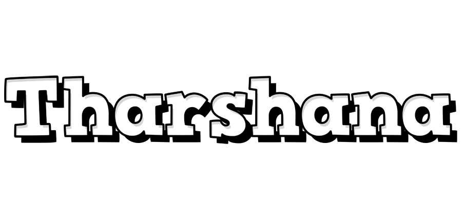 Tharshana snowing logo