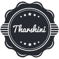 Tharshini badge logo