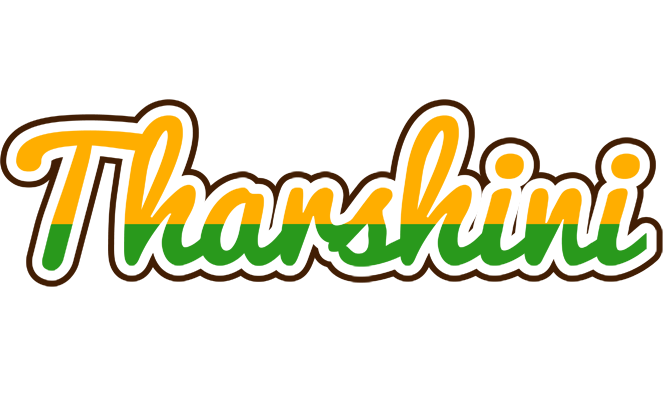 Tharshini banana logo