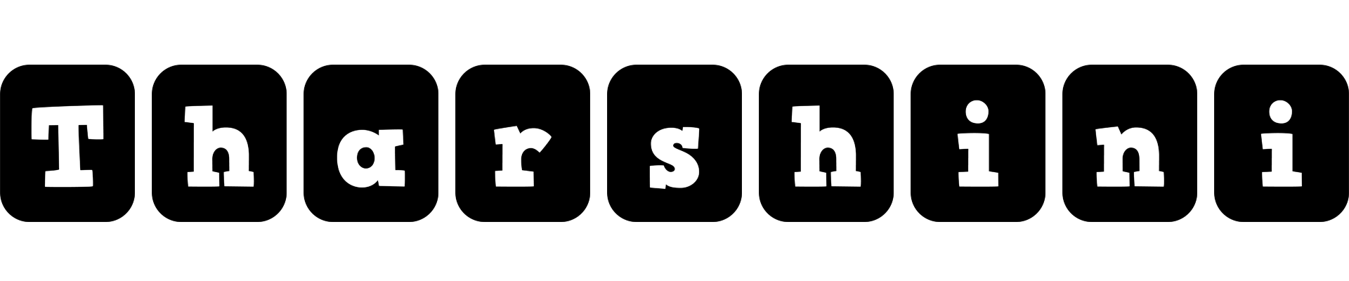 Tharshini box logo