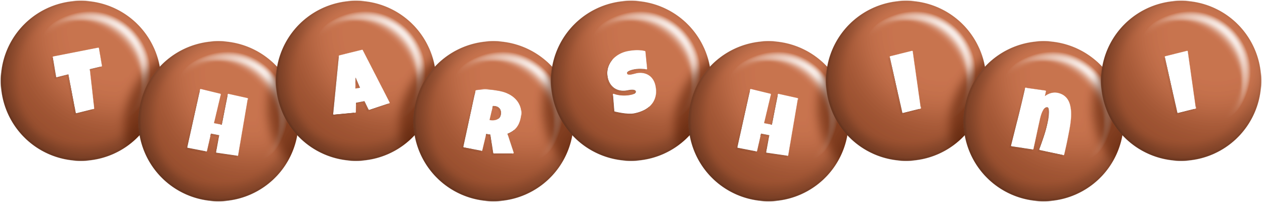 Tharshini candy-brown logo