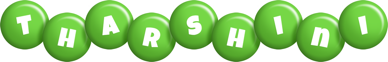 Tharshini candy-green logo