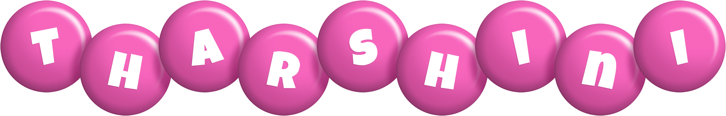 Tharshini candy-pink logo