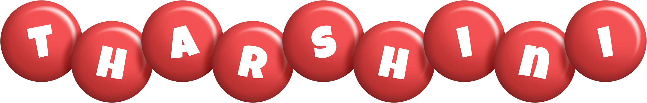 Tharshini candy-red logo