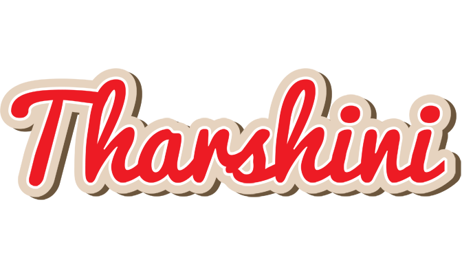 Tharshini chocolate logo