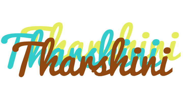 Tharshini cupcake logo