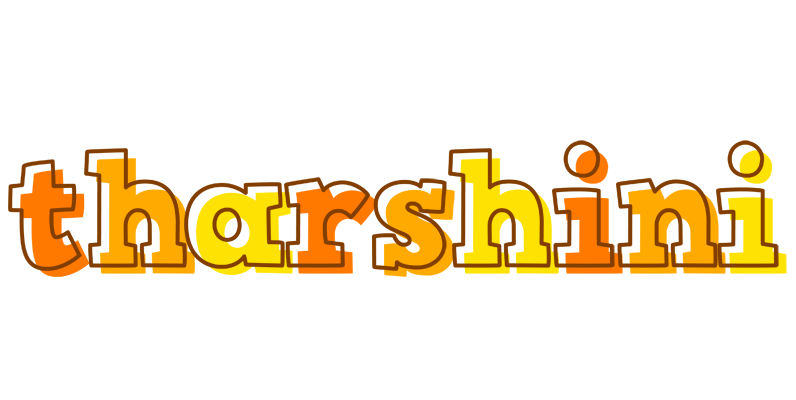 Tharshini desert logo