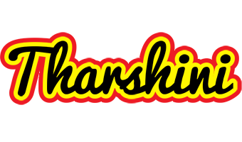 Tharshini flaming logo