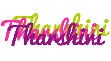 Tharshini flowers logo