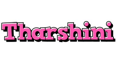 Tharshini girlish logo